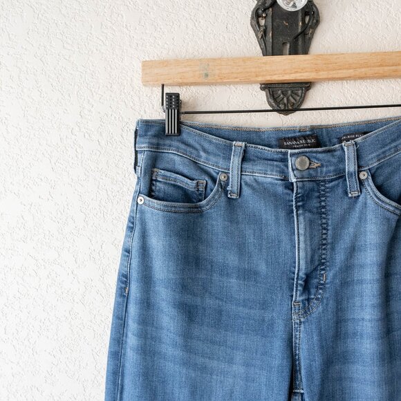 Banana Republic High-Rise Flare Jeans Size 30 | Ice Field Wash - Picture 4 of 9